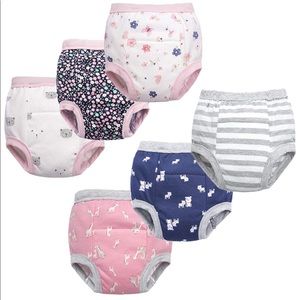 Big Elephant x5 Cotton Training Pants & x2 Disney Minnie Mouse training pants 2T